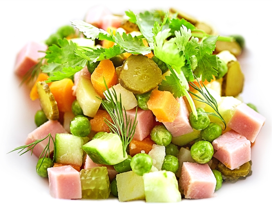 Открытки салатов